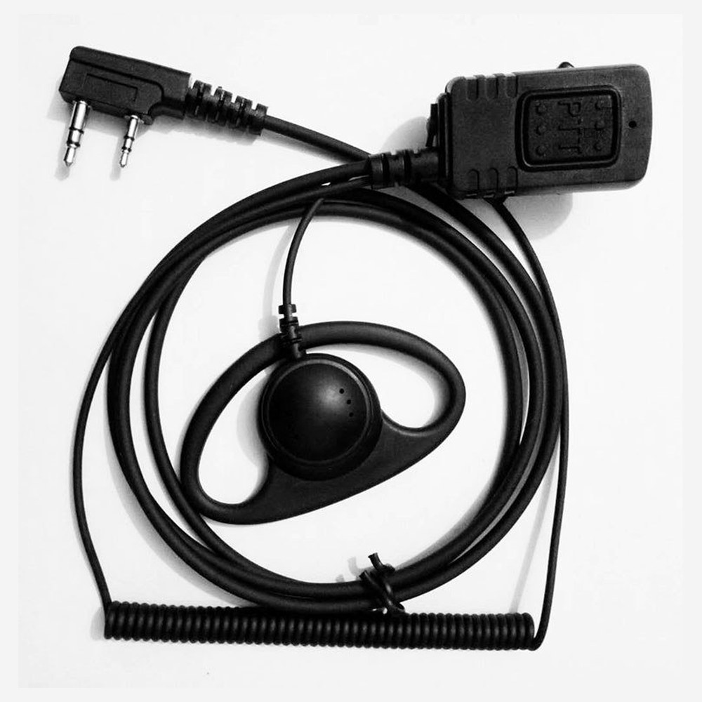 Universal headphone series — ear-hook earpiece with acoustic tube